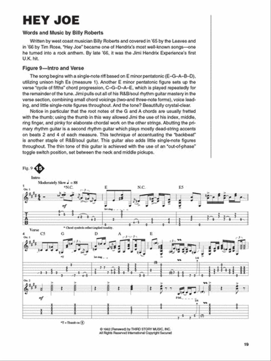 Jimi Hendrix – Signature Licks Electric Guitar scores gallery preview page 4
