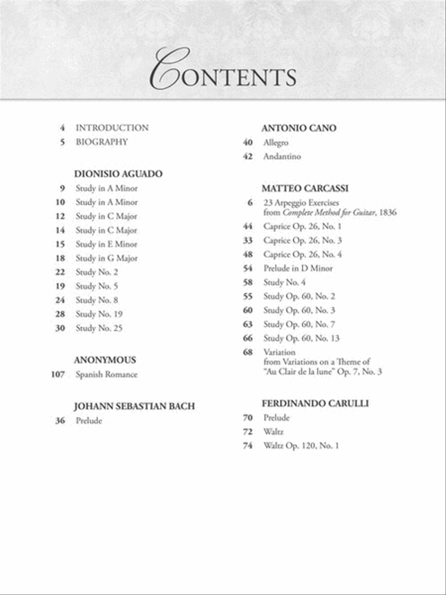 The Great Arpeggios Book Acoustic Guitar scores gallery preview page 3