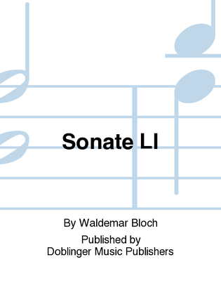 Book cover for Sonate ll