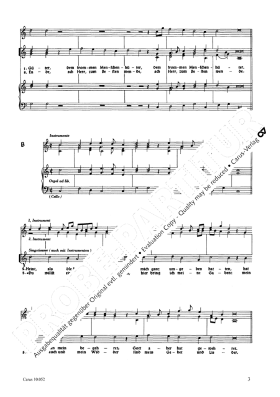 Wach auf, mein Herz und singe SSA scores gallery preview page 4