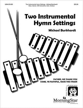 Book cover for Two Instrumental Hymn Settings