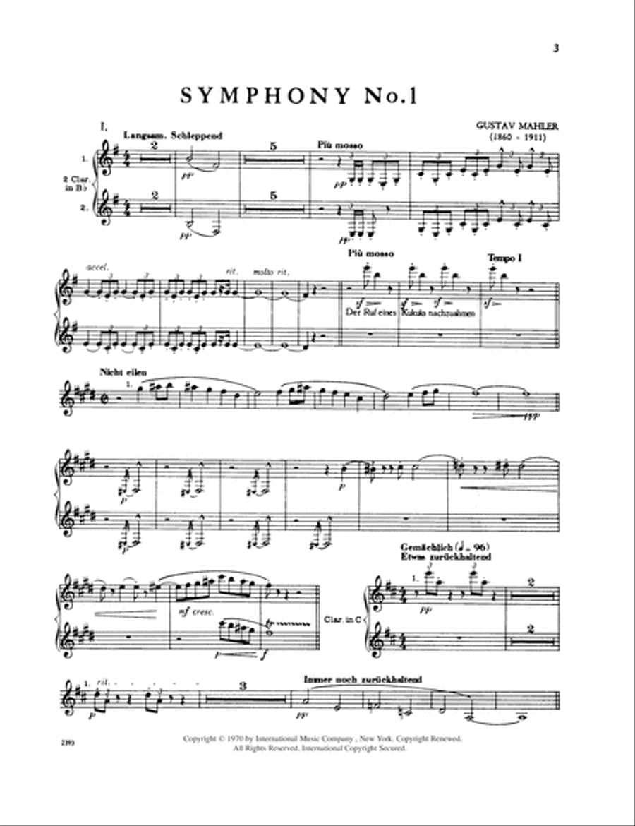 Orchestral Excerpts From Classical And Modern Works, Volume VII - CLARINET Clarinet scores gallery preview page 2
