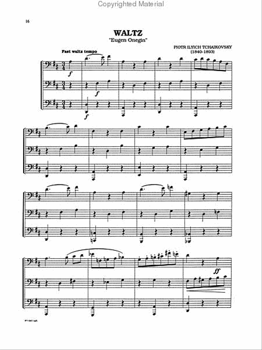 Classical Trios for All (From the Baroque to the 20th Century) Small Ensemble scores gallery preview page 4