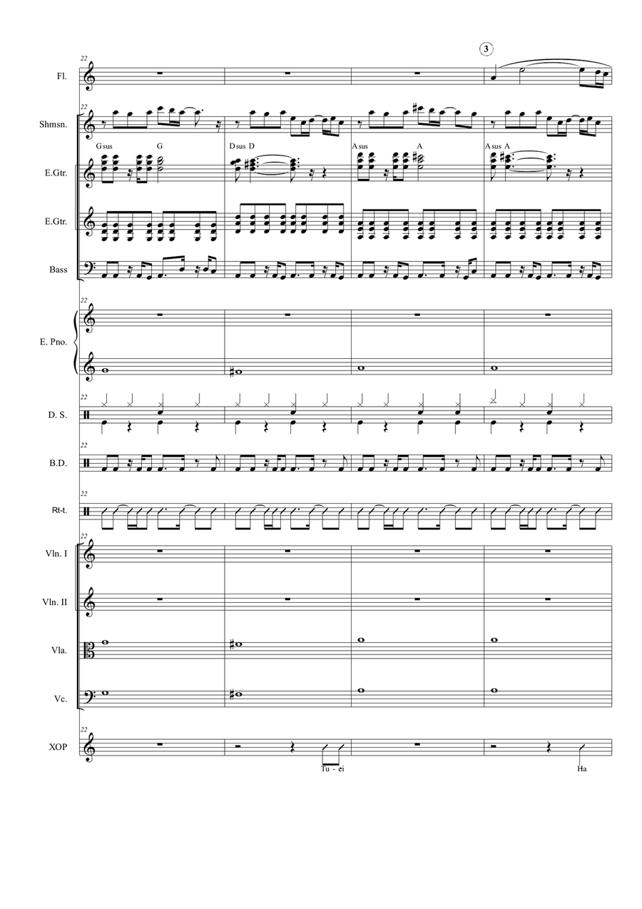 Naruto Main Theme Naruto Main Theme Chamber Orchestra scores gallery preview page 6