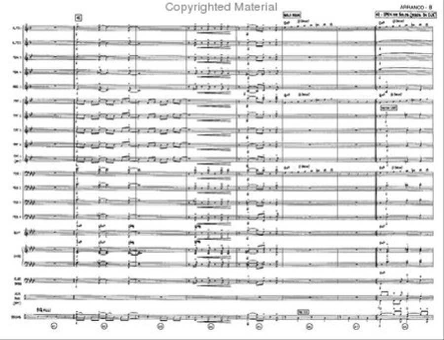 Arranco Jazz Ensemble scores gallery preview page 7
