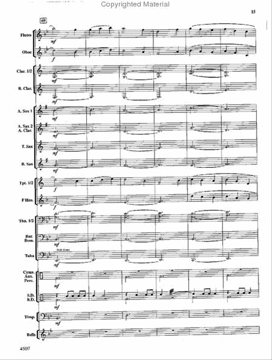 Storybrook Mountain Storybrook Mountain Concert Band scores gallery preview page 15