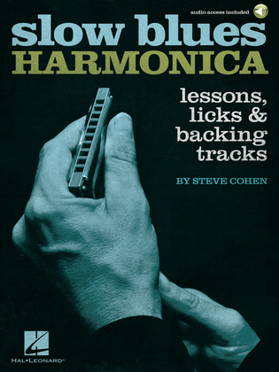 Book cover for Slow Blues Harmonica