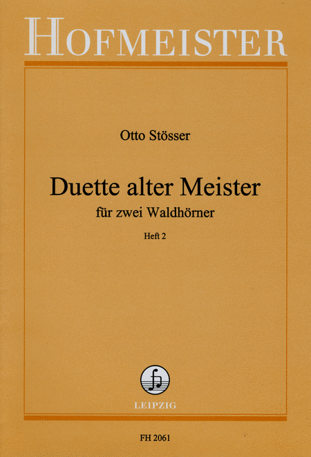 Horn-Duette alter Meister, Heft 2