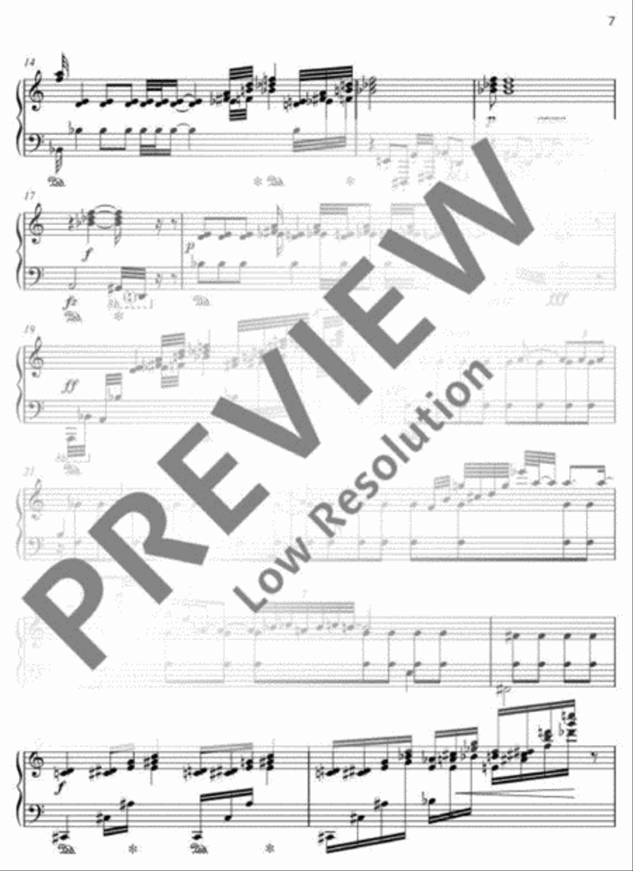 Deux Pièces Deux Pièces Piano Solo scores gallery preview page 8