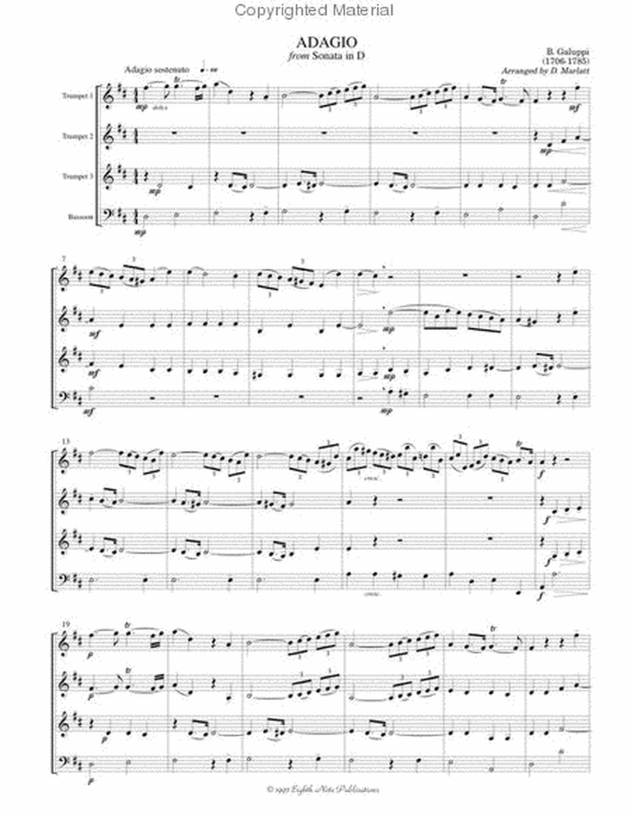 Adagio (from Sonata in D)