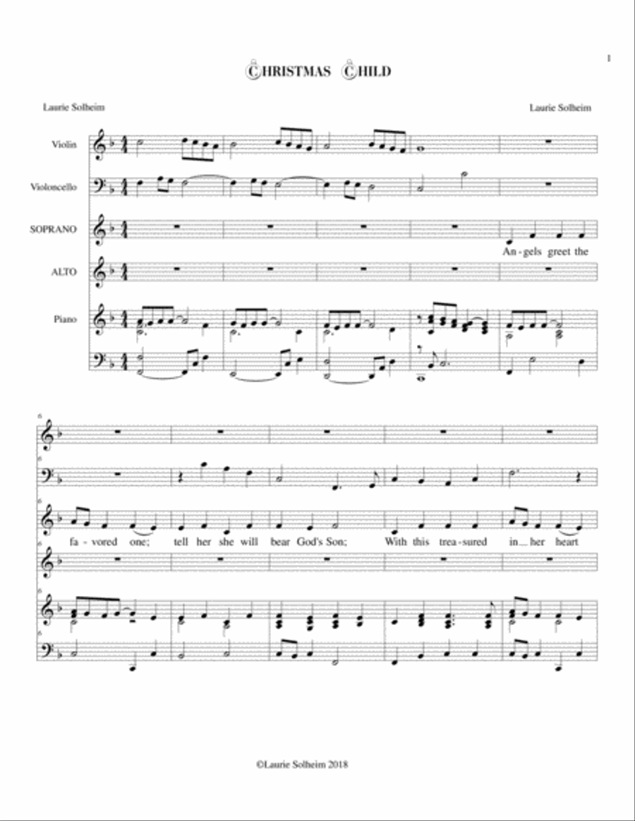 Christmas Child SA scores gallery preview page 1