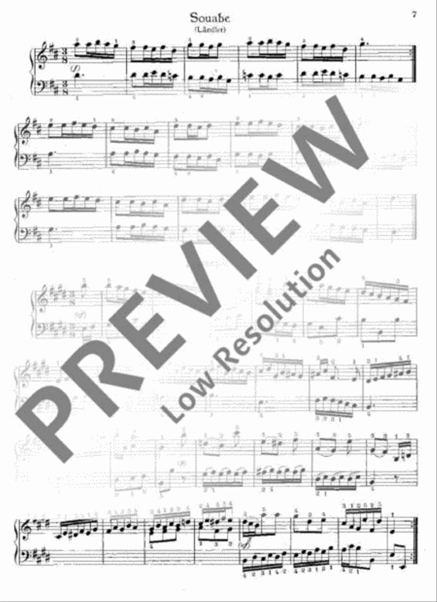 Dance piece Dance piece Piano Solo scores gallery preview page 8