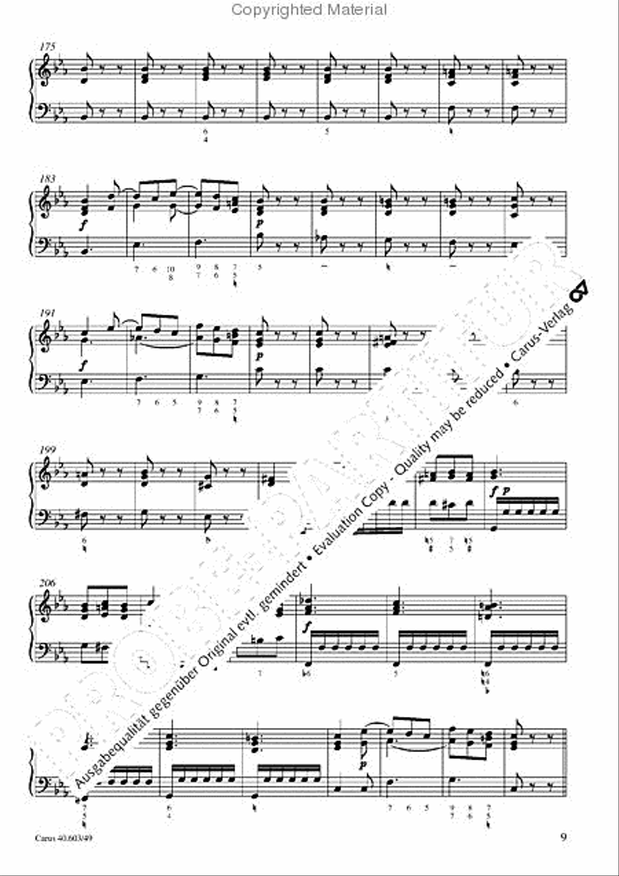 Grosse Orgelsolomesse in Es Voice scores gallery preview page 10