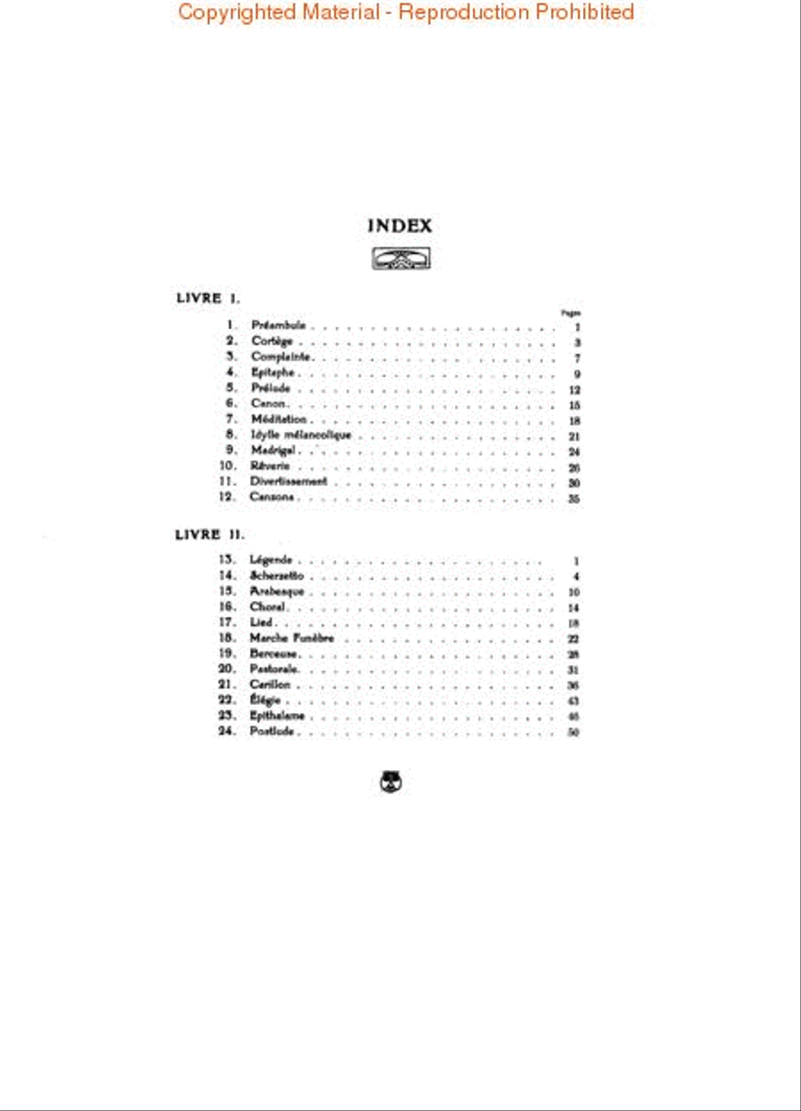 24 Pièces en style libre – Volume II Organ scores gallery preview page 2