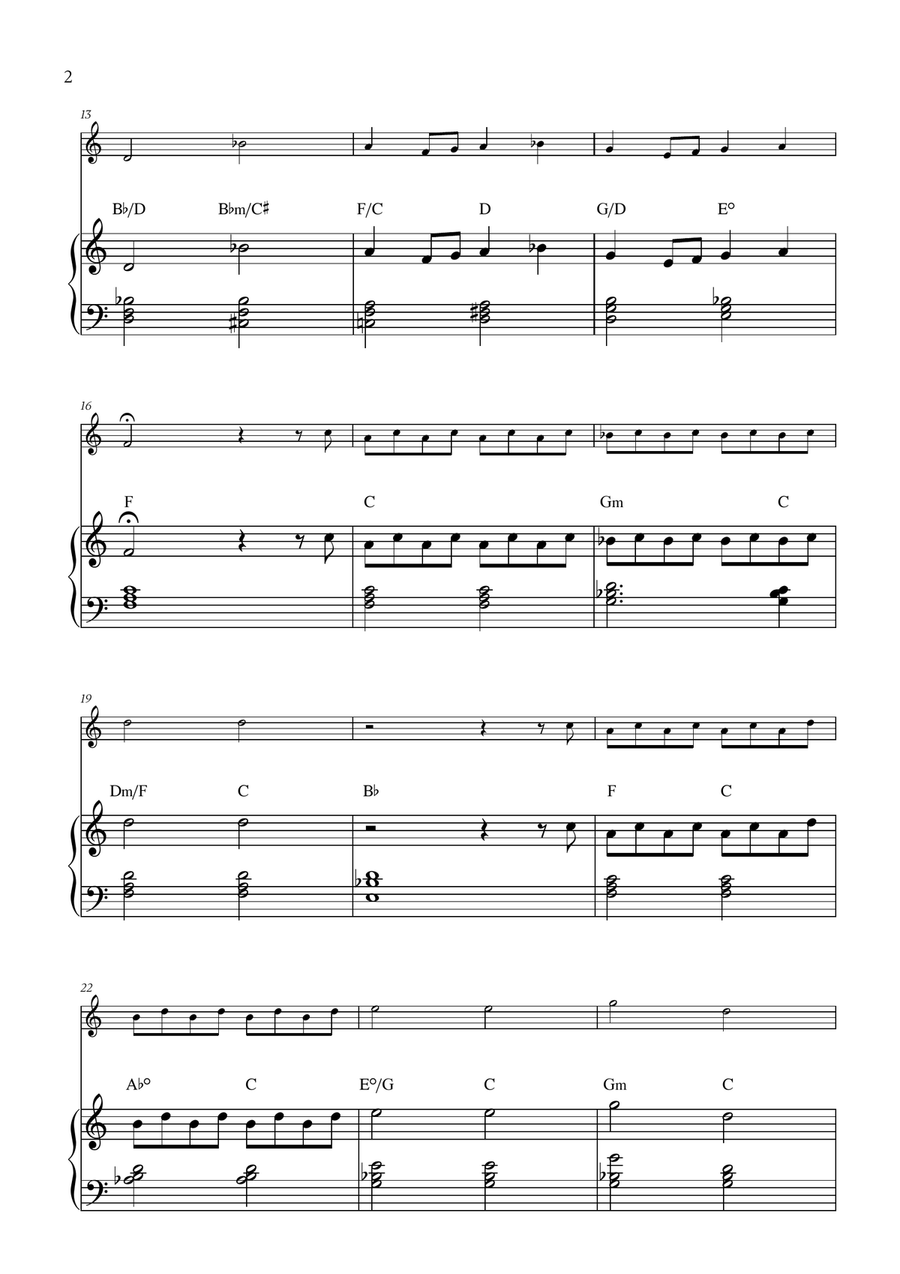 Over The Rainbow Over The Rainbow Piano scores gallery preview page 2