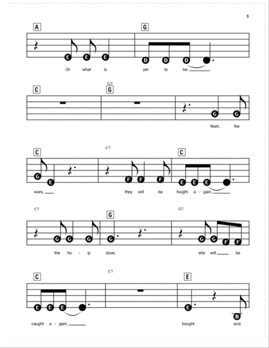 Anthem Electronic Keyboard scores gallery preview page 2