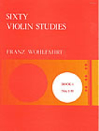 Book cover for Sixty Studies, Op. 45. Book 1