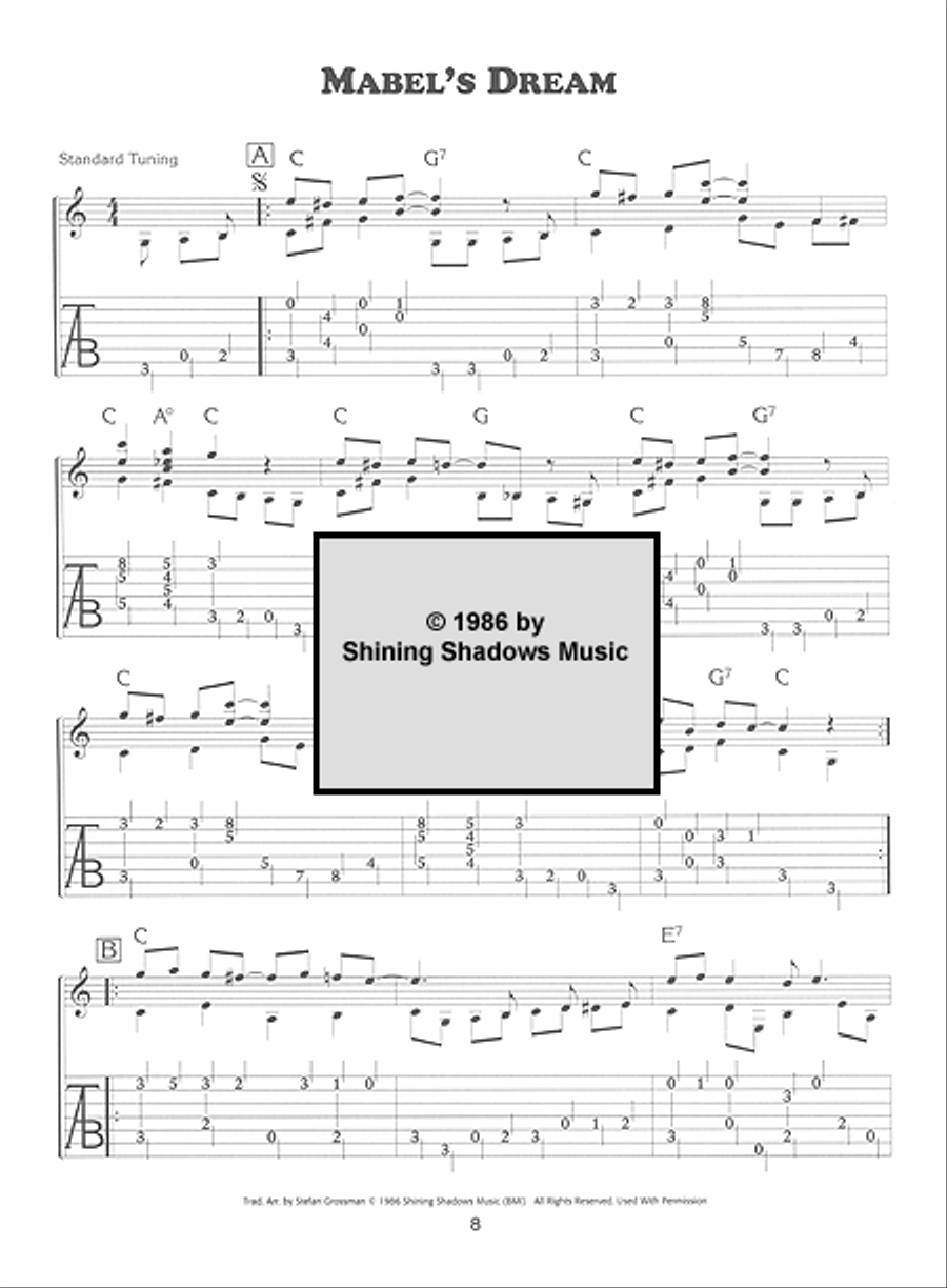<br>Sheet music extract
