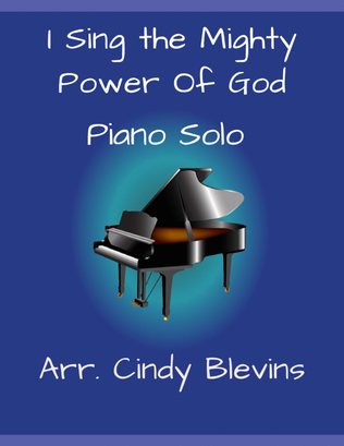 Book cover for I Sing The Mighty Power of God, for Piano Solo