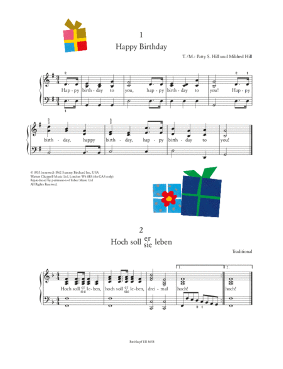 Celebrations Piano Solo scores gallery preview page 2