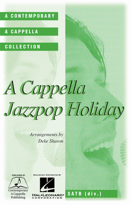 Book cover for A Cappella Jazz Pop Holiday