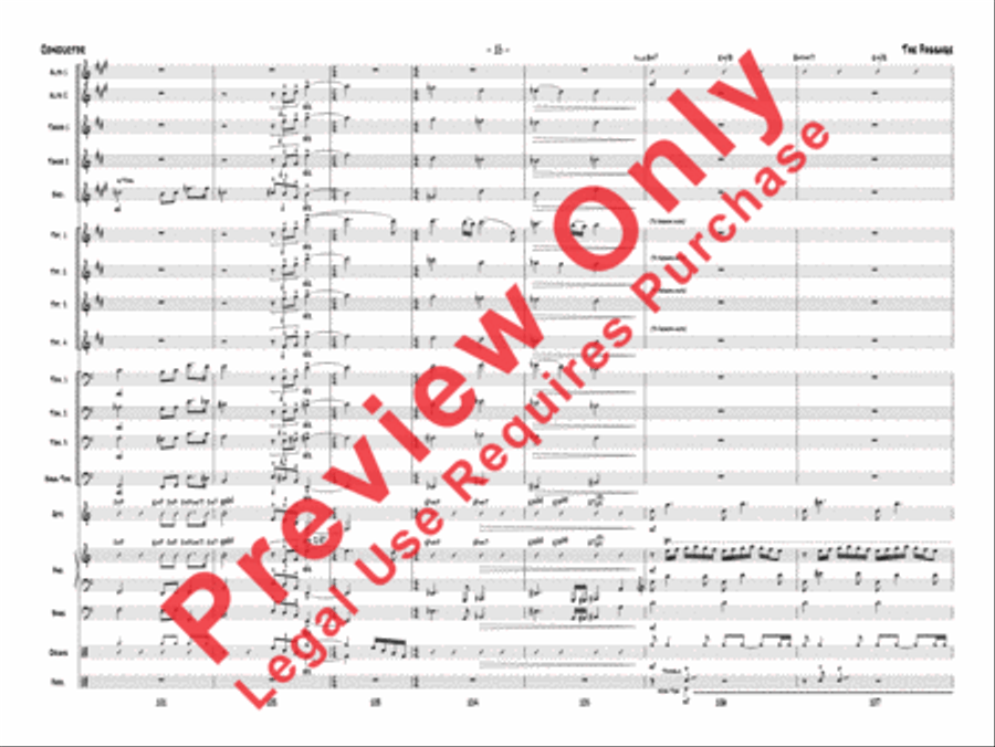 The Passage The Passage Jazz Ensemble scores gallery preview page 34