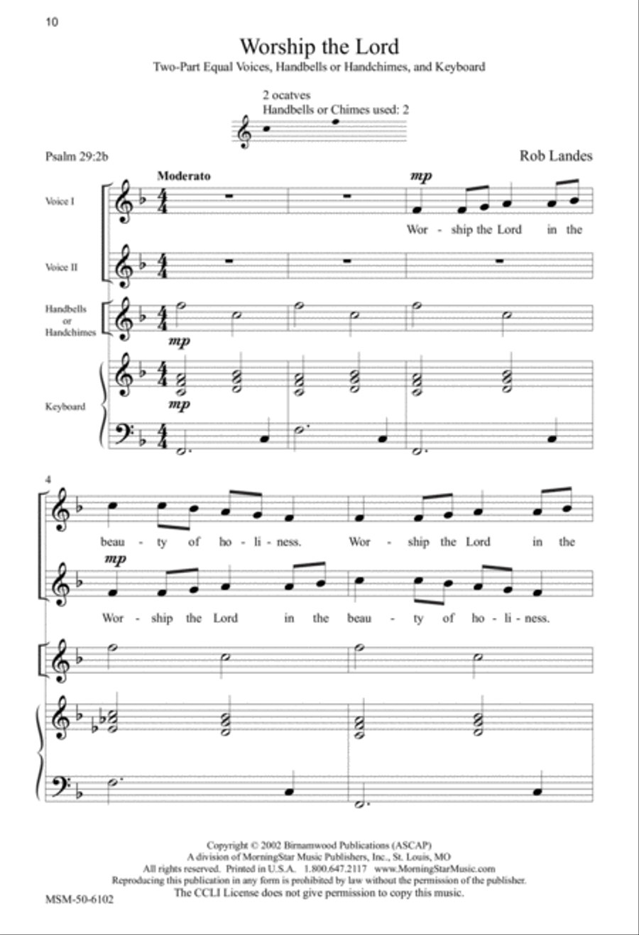 Four Short Pieces for Treble Voices