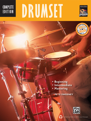 Book cover for Complete Drumset Method Complete Edition