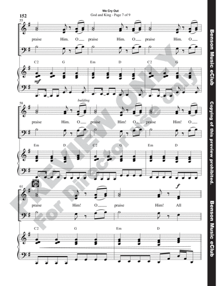 We Cry Out (Choral Book) image number null