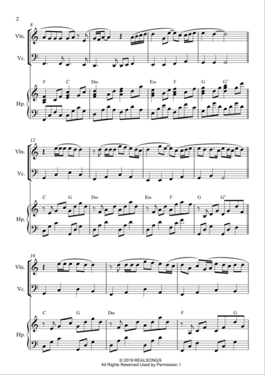 I Don't Want To Miss A Thing Piano scores gallery preview page 2