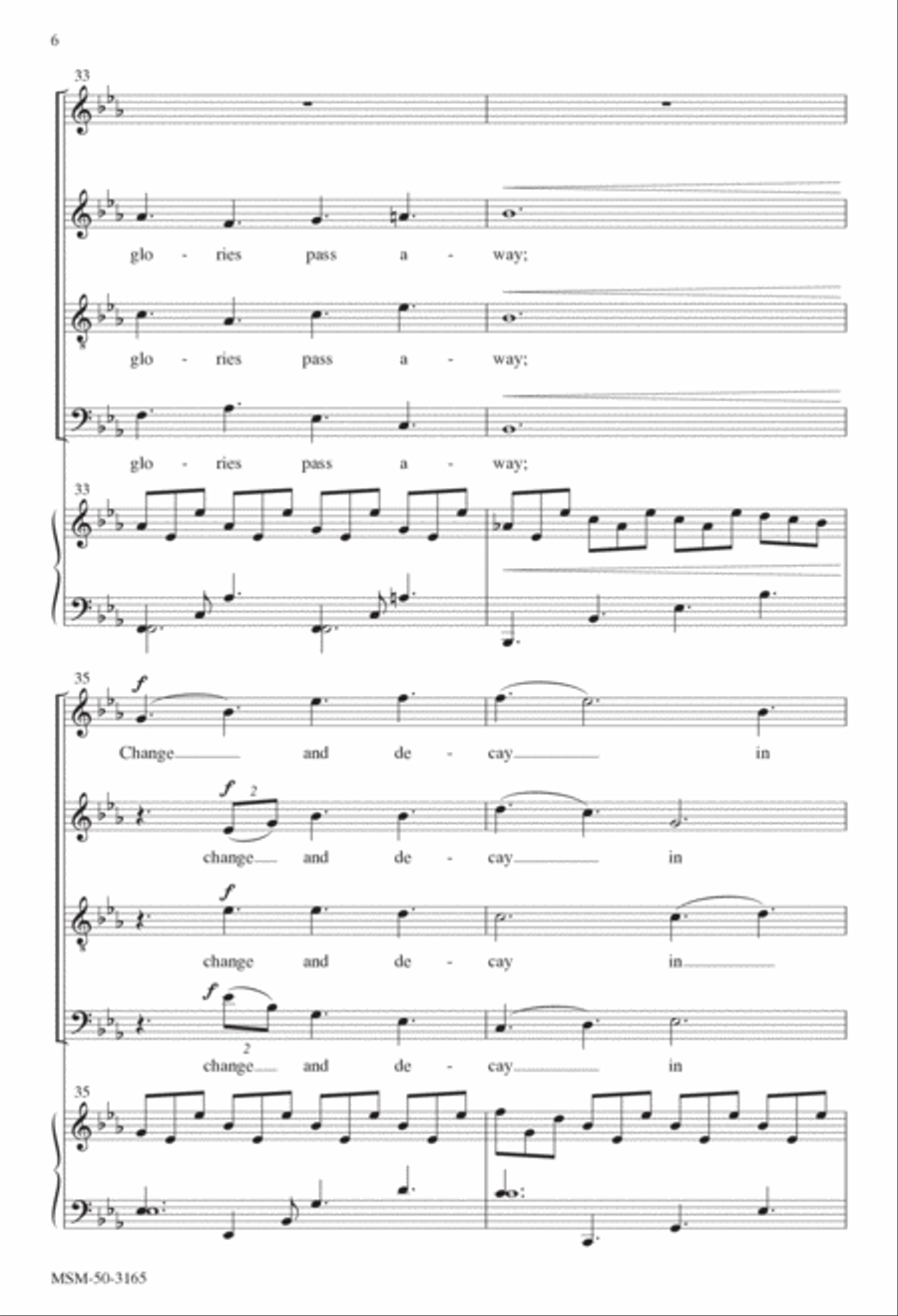 Abide with Me Divisi scores gallery preview page 5