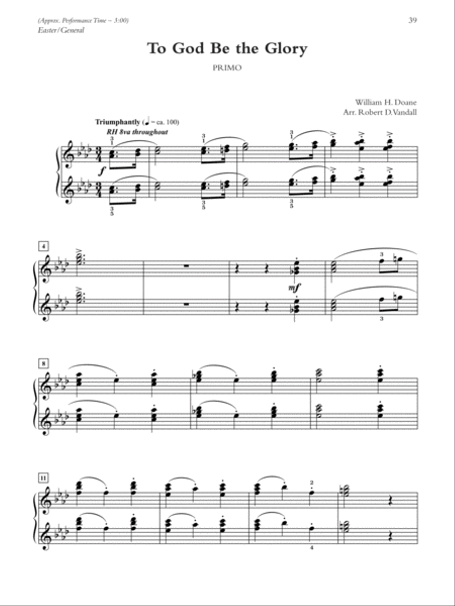What Can We Play on Sunday? March & April Services, Book 2 Small Ensemble scores gallery preview page 10