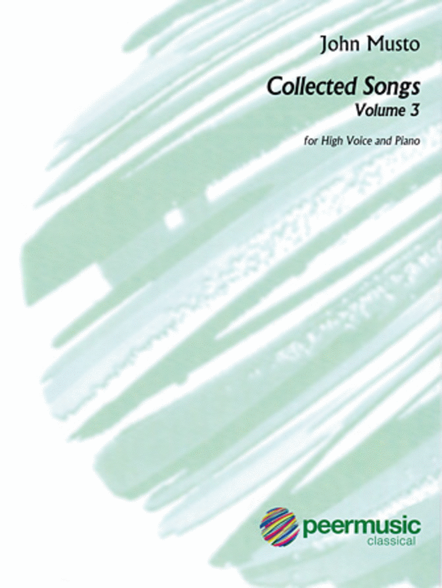 Collected Songs for High Voice - Volume 3