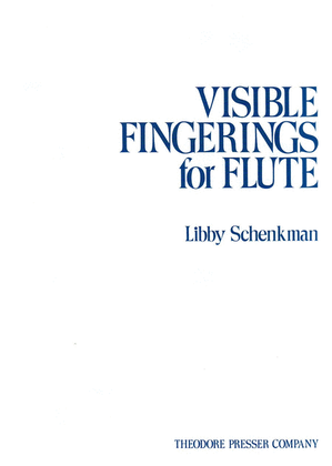 Book cover for Visible Fingerings for Flute
