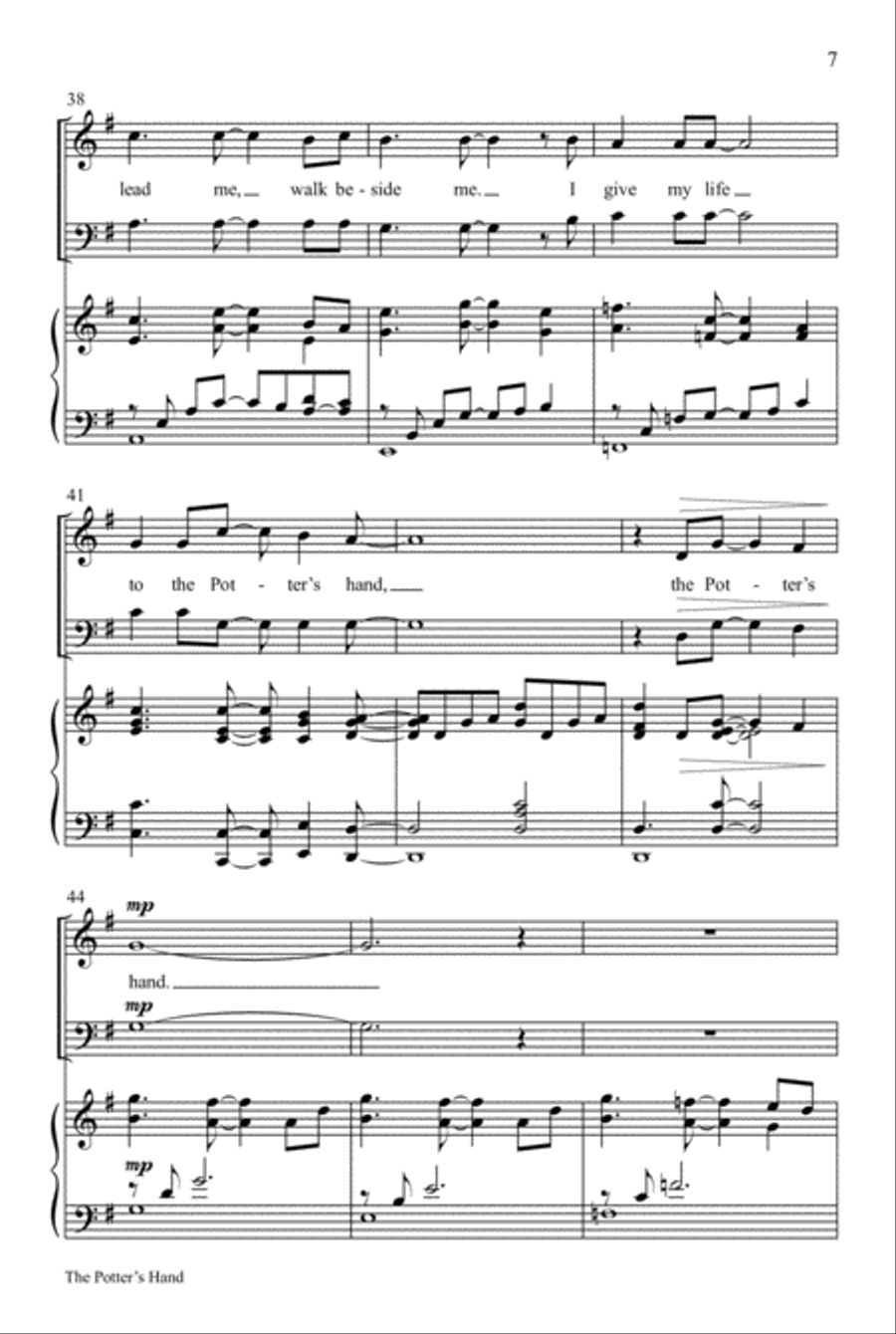The Potter's Hand Choir scores gallery preview page 7