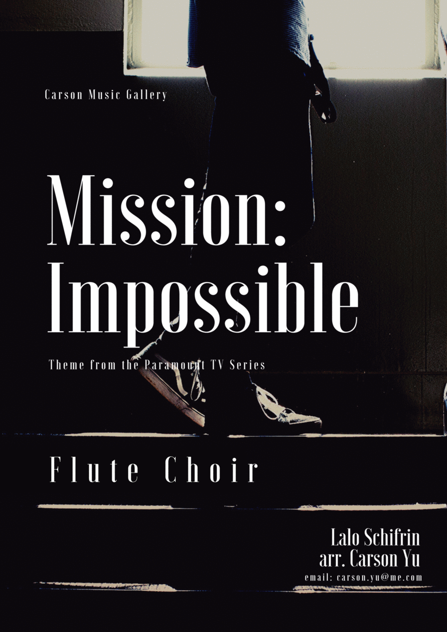 Mission: Impossible Theme (mission Accomplished) Small Ensemble scores gallery preview page 1