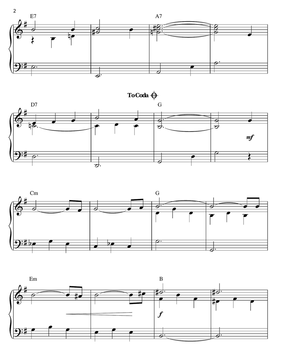 Liebestraum (Dream Of Love) Easy Piano scores gallery preview page 2
