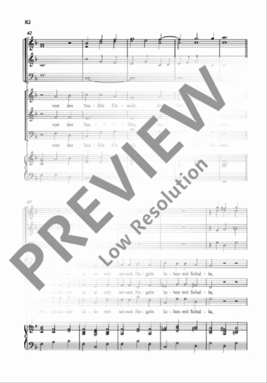 Dank sagen wir alle Mixed Choir scores gallery preview page 6