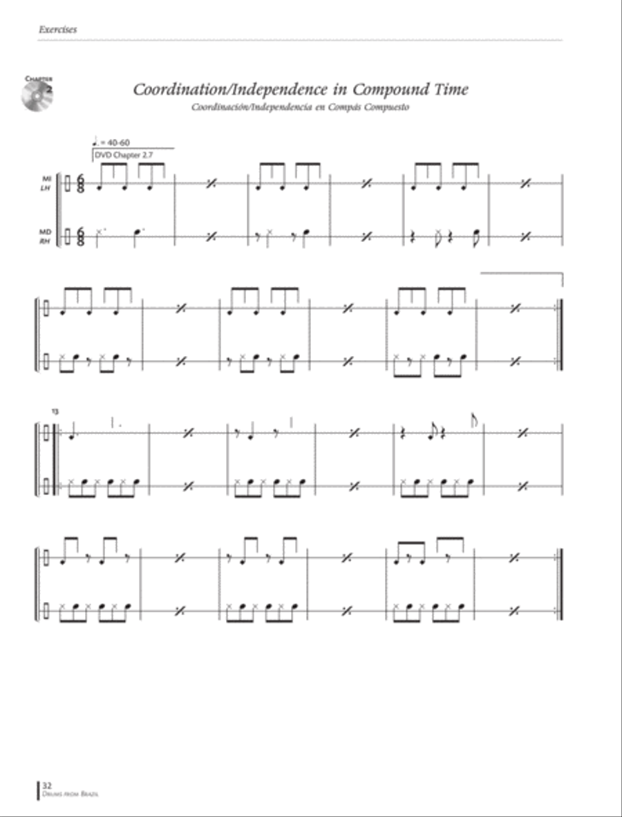 Drums from Brazil Drums scores gallery preview page 3
