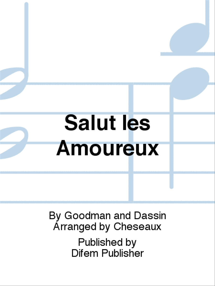 Salut les Amoureux Brass Band scores gallery preview page 1