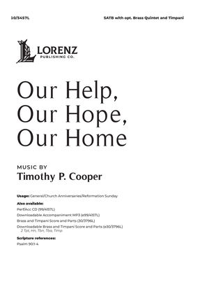 Book cover for Our Help, Our Hope, Our Home