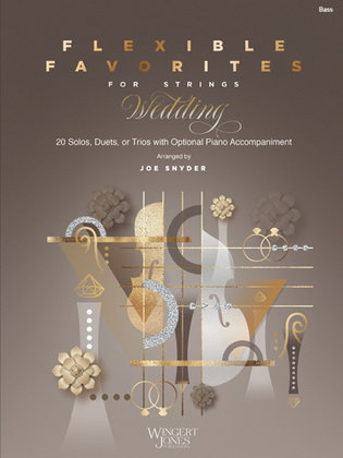 Flexible Favorites for Strings: Wedding - Bass