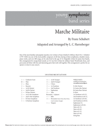 Book cover for Marche Militaire: Score