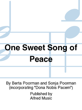 Book cover for One Sweet Song of Peace