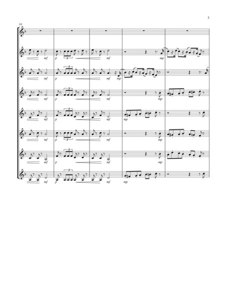 March (from "The Nutcracker Suite") (F) (Violin Octet)