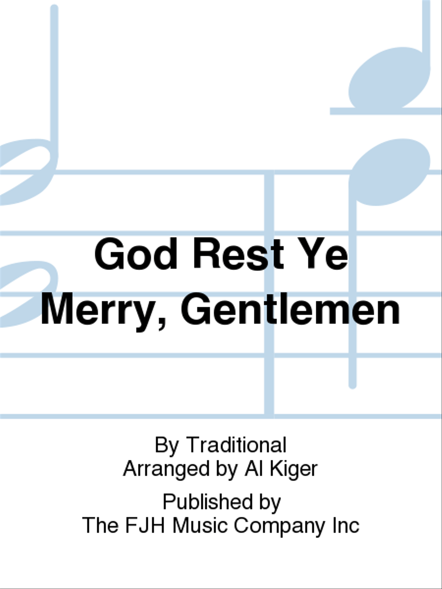 God Rest Ye Merry, Gentlemen Jazz Ensemble scores gallery preview page 1
