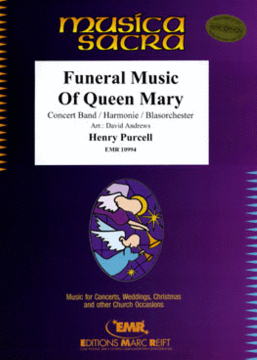 Funeral Music Of Queen Mary Concert Band scores gallery preview page 1