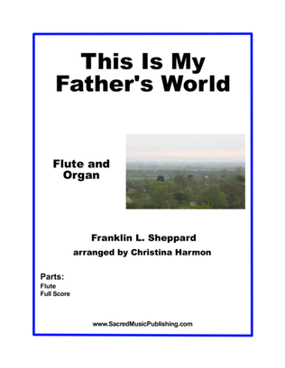 Book cover for This Is My Father's World - Flute and Organ