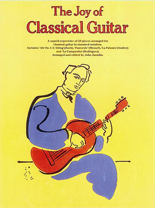 Book cover for The Joy of Classical Guitar