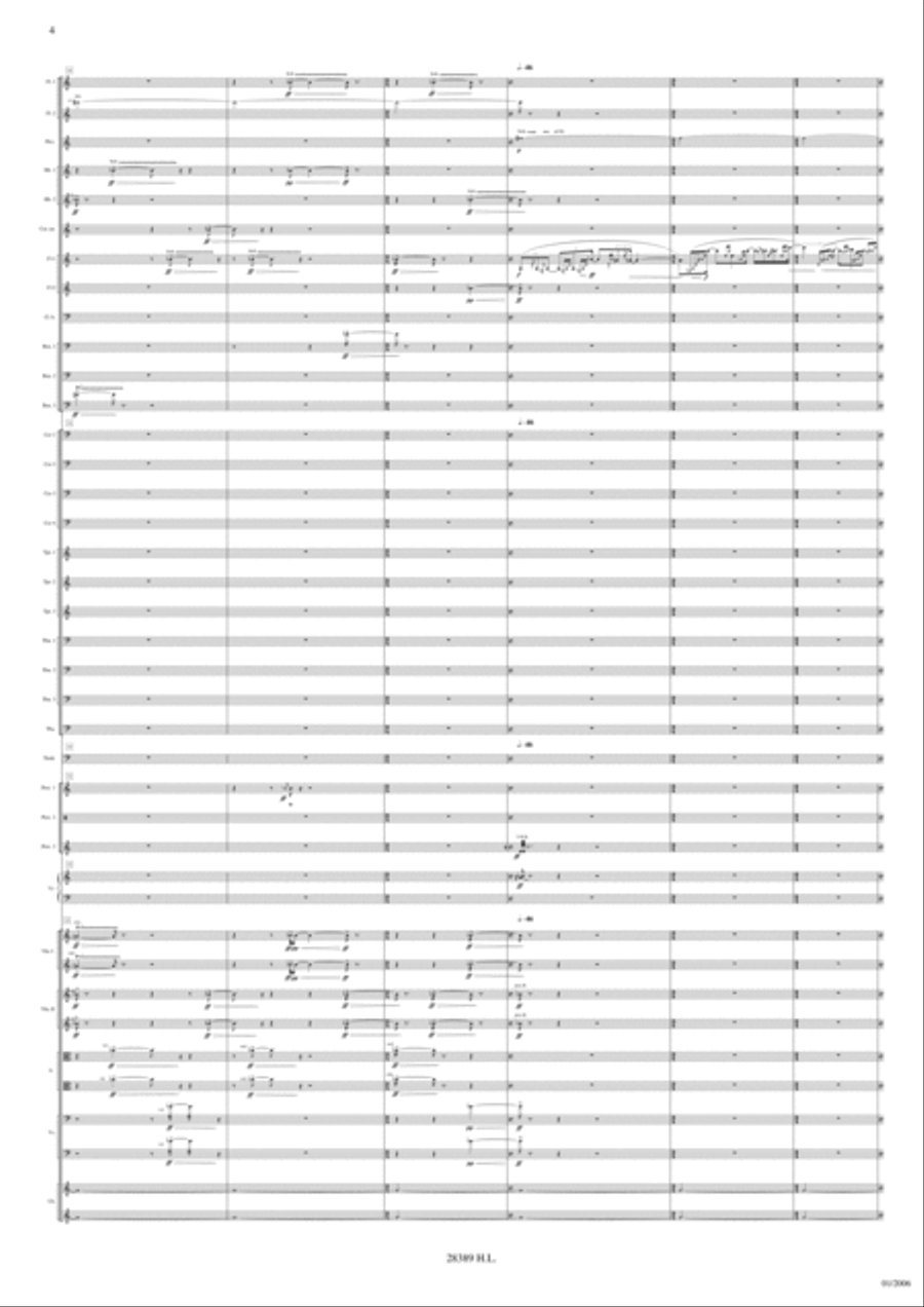 Time Stretch (On Gesualdo) Orchestra scores gallery preview page 5